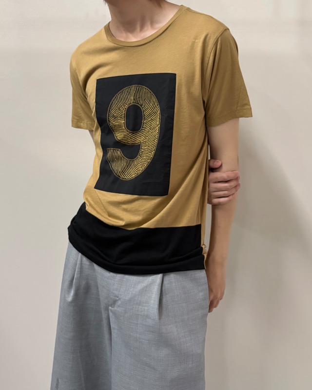 【Dries Van Noten】bamboo number t-shirt