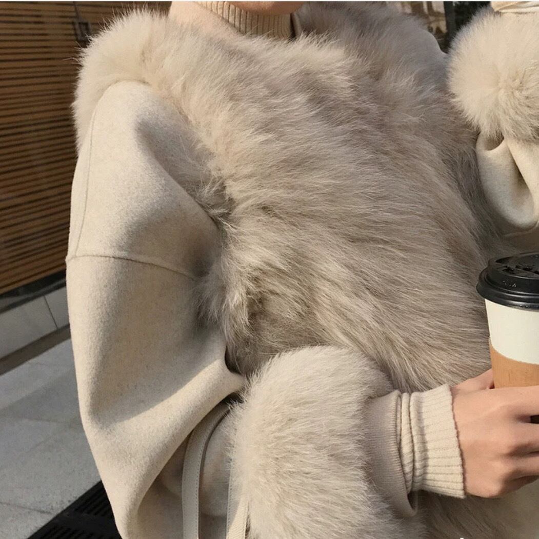 アウター ファーベスト ベスト 上着 袖なし ノースリーブ もこもこ