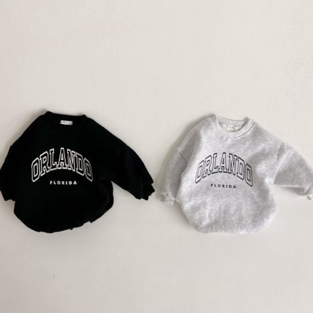 【BABY】ORLANDO長袖ロンパース
