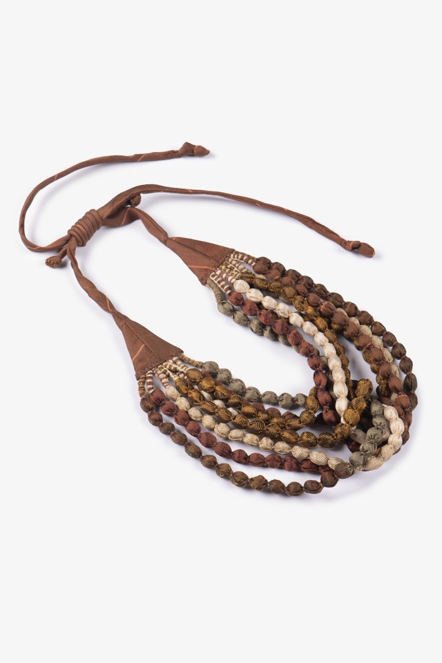 ：『ミエコミンツ』カンタシードネックレス 722 ナチュラル