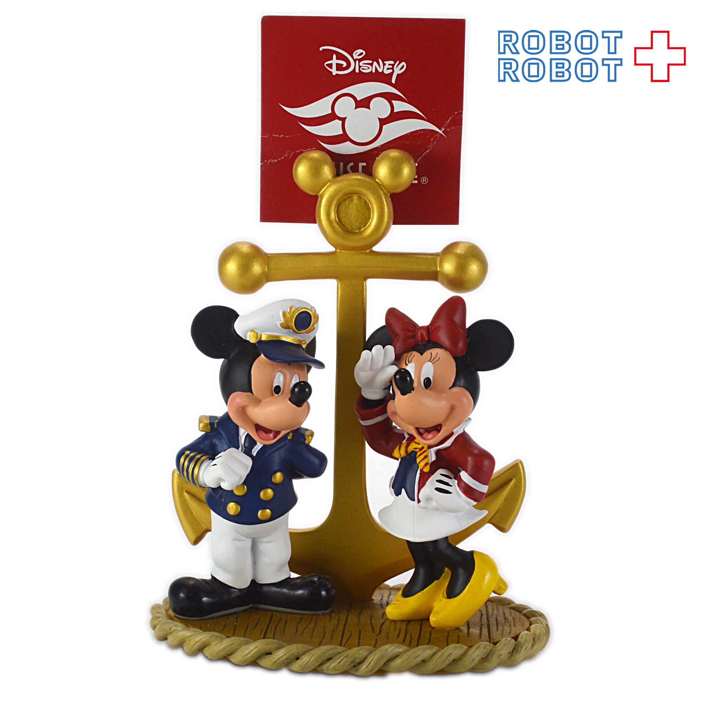 ディズニークルーズライン ミッキー＆ミニー メモスタンド フィギュ