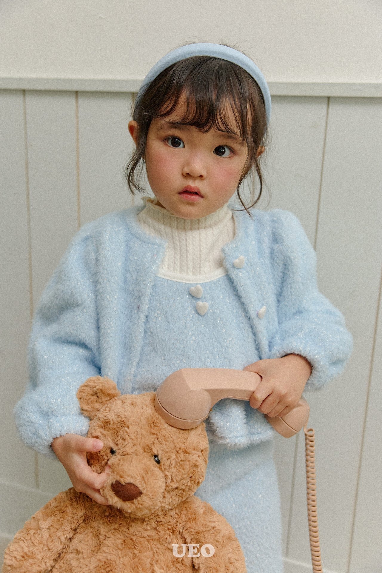 UEO［取寄］popo heart cardigan set 26winter