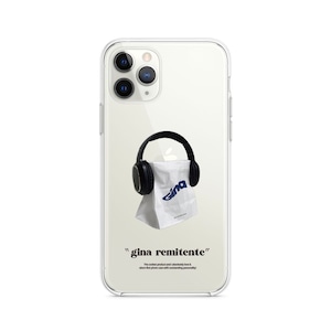 GINA HEADPHONE CLEAR CASE