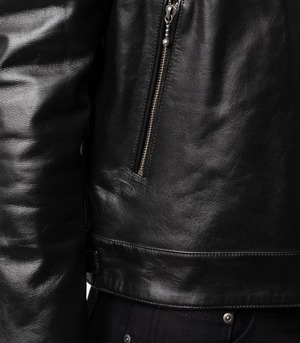 Nudie jeans ヌーディージーンズ  2021Fall Eddy Leather Jacket Black レザージャケット