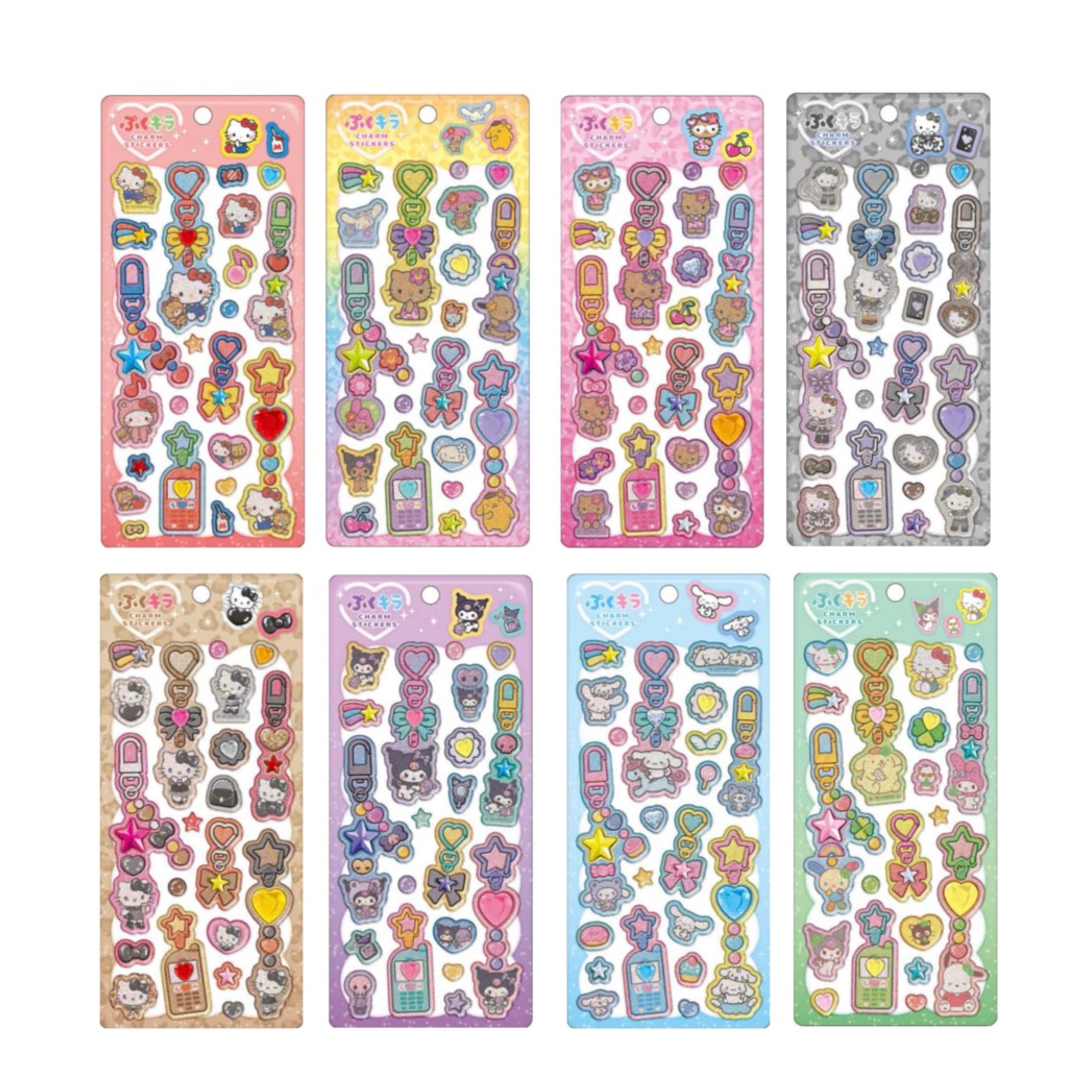 8種類セット】サンリオ ぷくキラチャームステッカー | HOBBY SHOP ANKOU