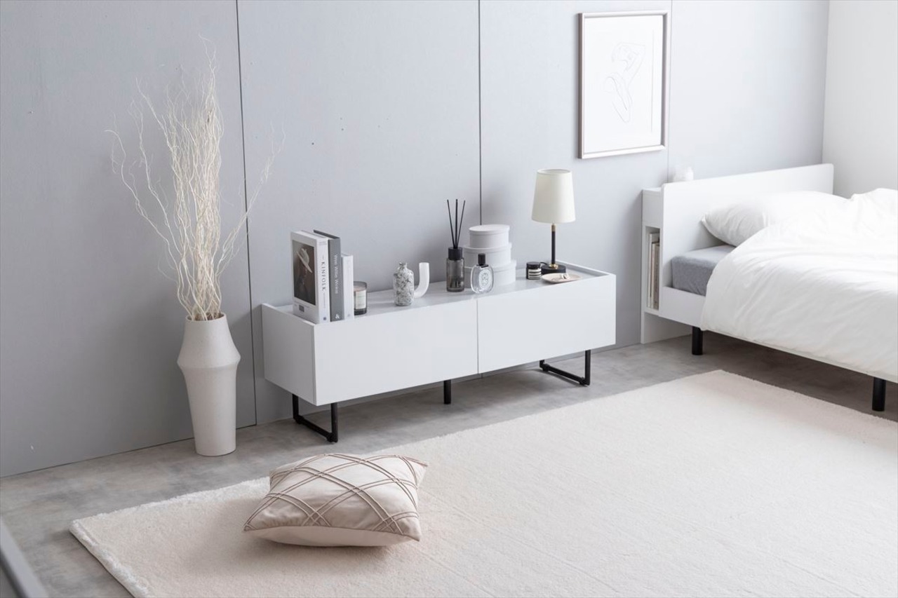 テレビボード 幅120cm 鏡面仕上げ