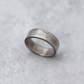 アイスランド 10クローナ コインリング｜ICELAND 10KRONA COINRING