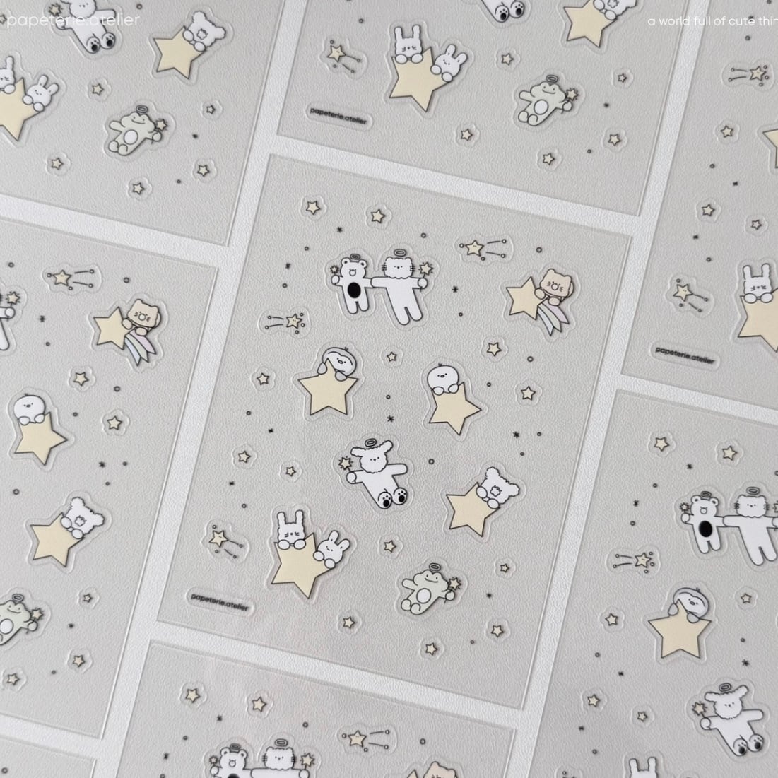 papeterie.atelier 〔shooting star_ PAPE world sticker02〕