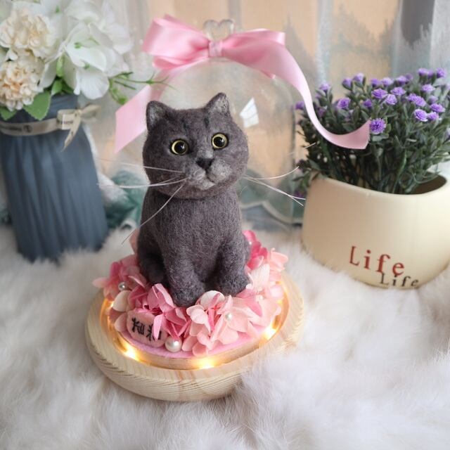 花様専用】猫 羊毛フェルト ストラップ ハンドメイド 【公式通販】