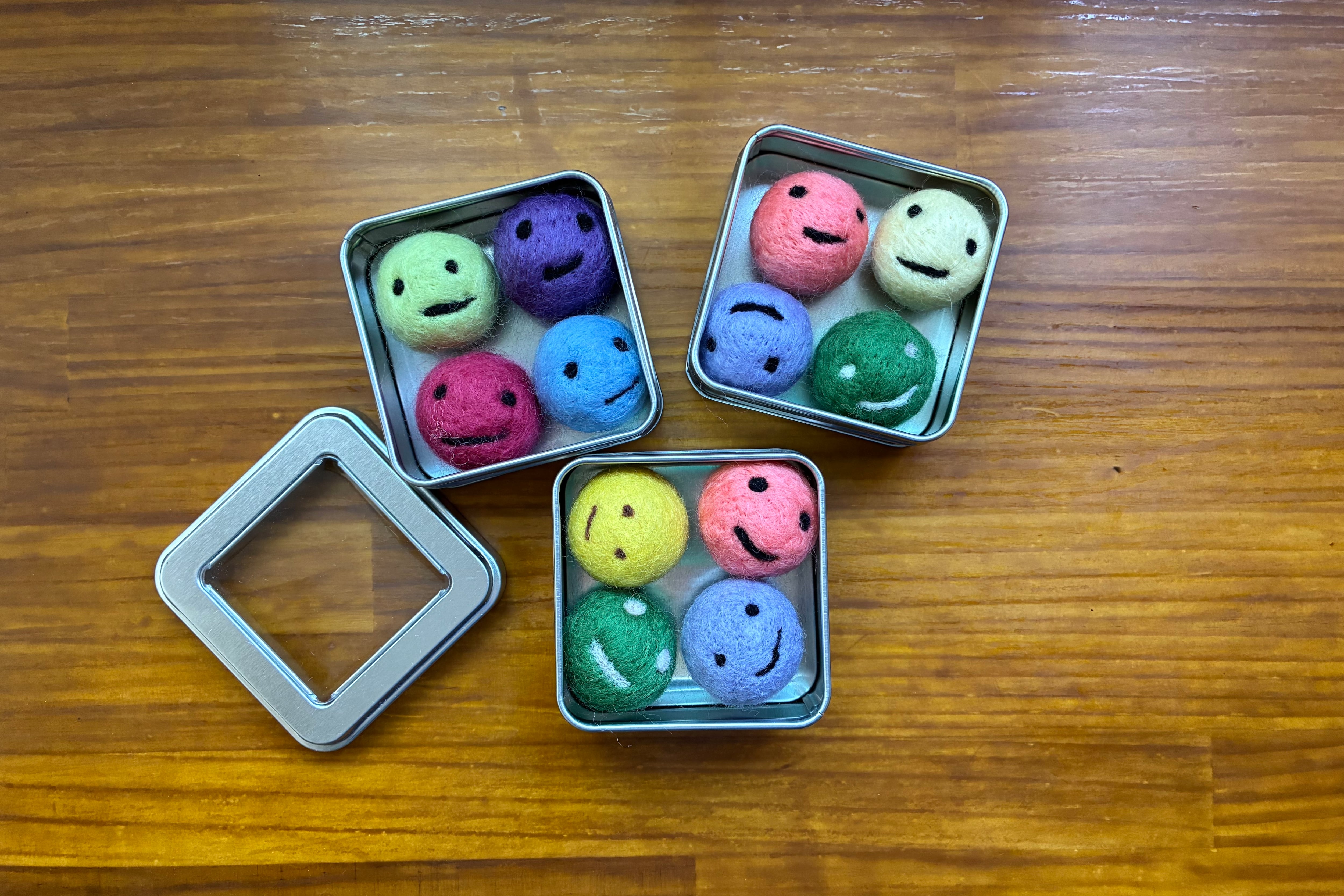 基本のよさまるちゃん（羊毛フェルト）4体セット | よさがみえるラボ｜SHOP