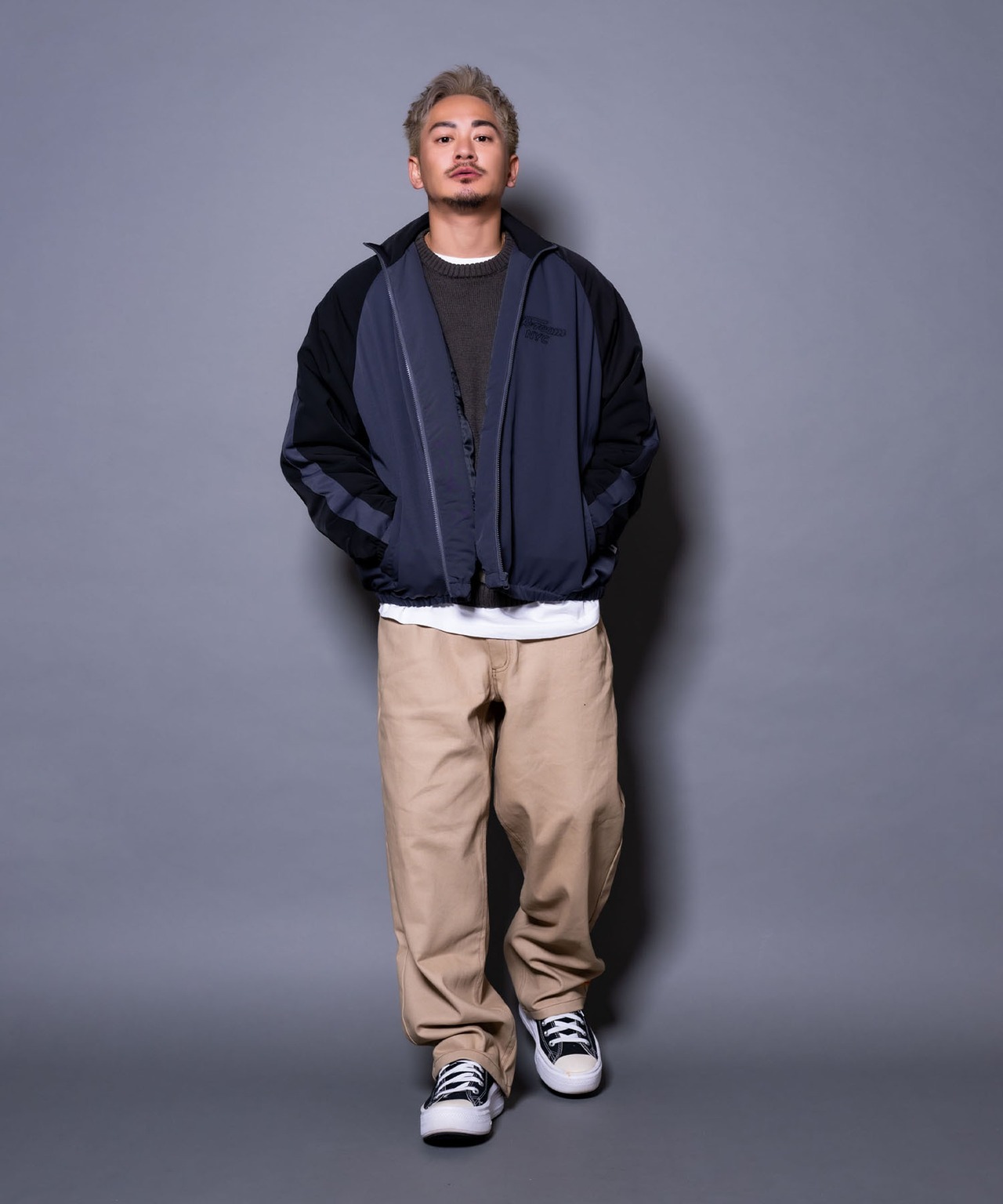 【#Re:room】LITE PUFF COLOR TRACK JACKET［REJ099］