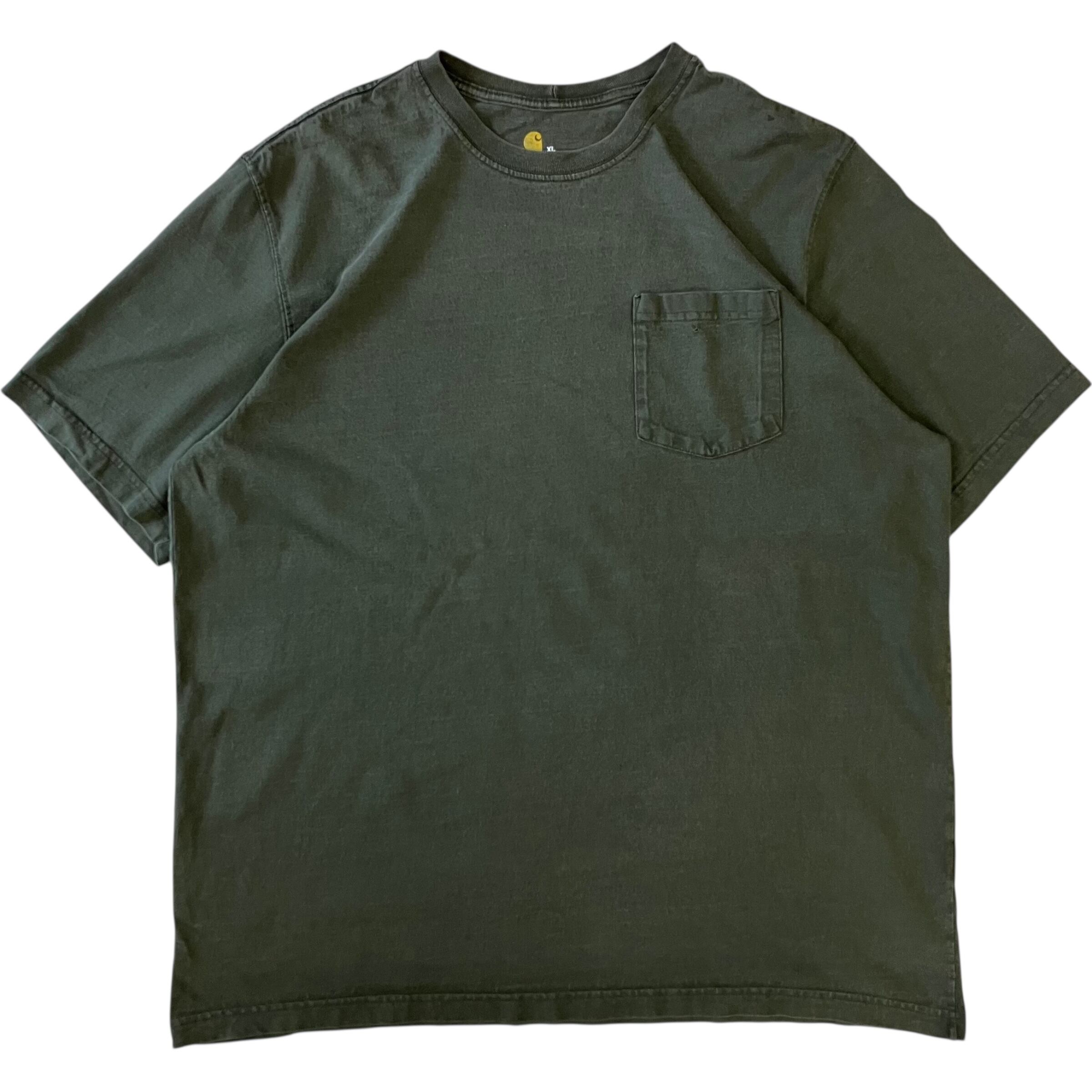 《XL》Carhartt カーハート ポケットTシャツ グリーン No.3164