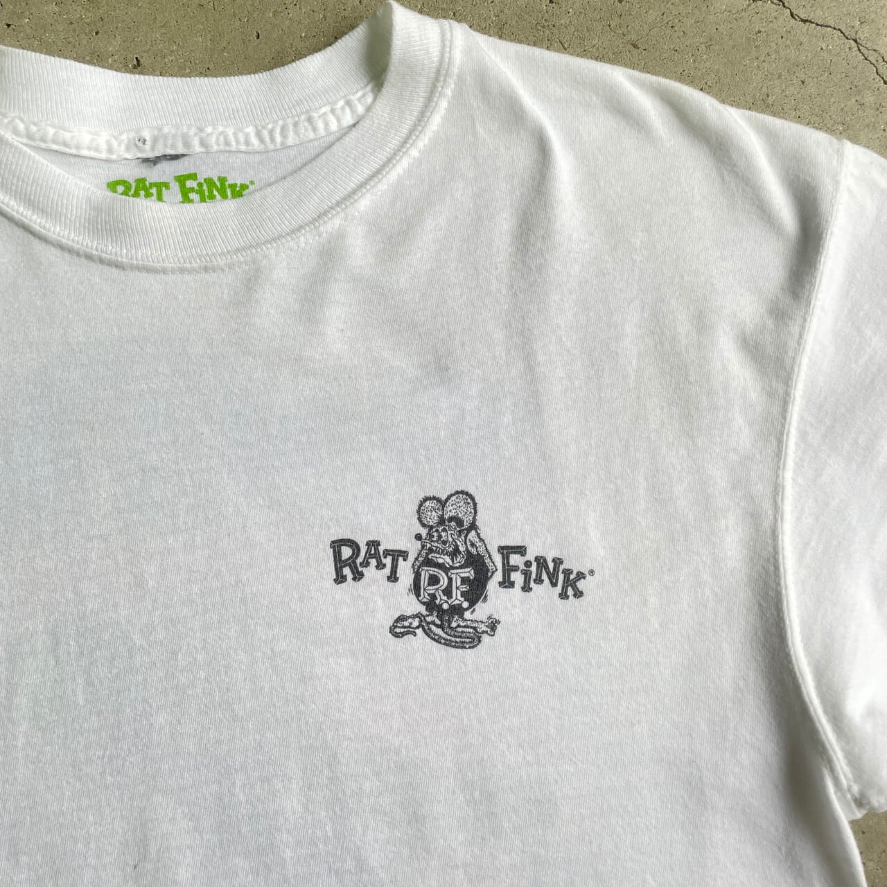 00年代 RAT FINK ラットフィンク キャラクター バックプリントTシャツ