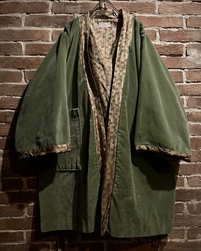 【Caka act3】50’s Vintage Velvet Gown Coat