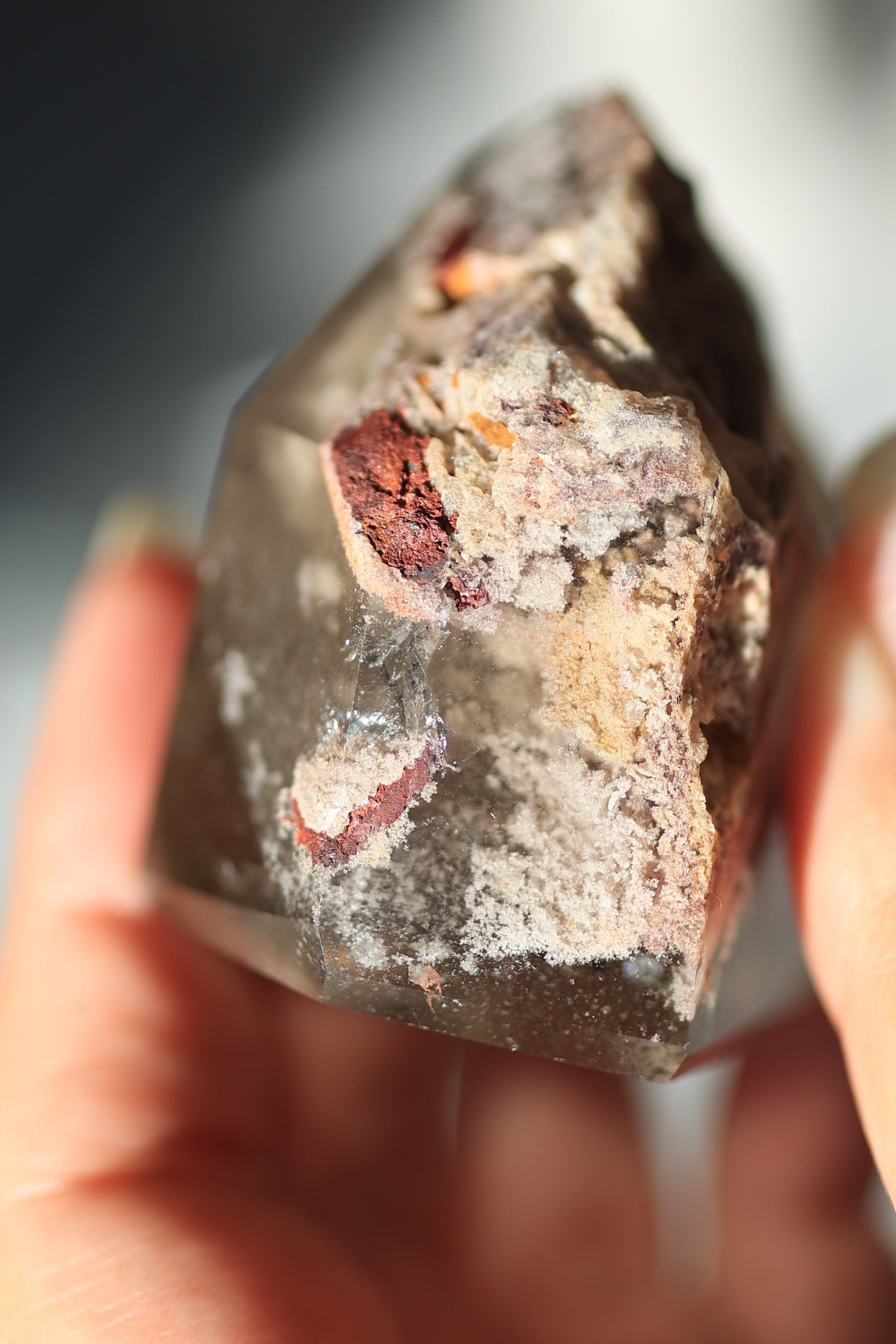 ガーデンクォーツ｜Garden Quartz｜Lodolite Quartz｜天然石 鉱物 パワーストーン｜st00420