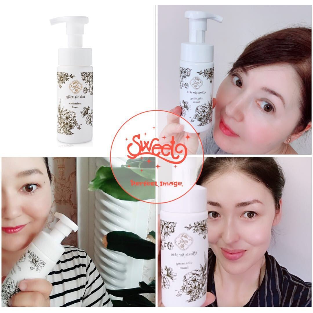 3in1クレンジング洗顔 毛穴 黒ずみ 肌荒れ 無添加 泡洗顔 イーエフエス