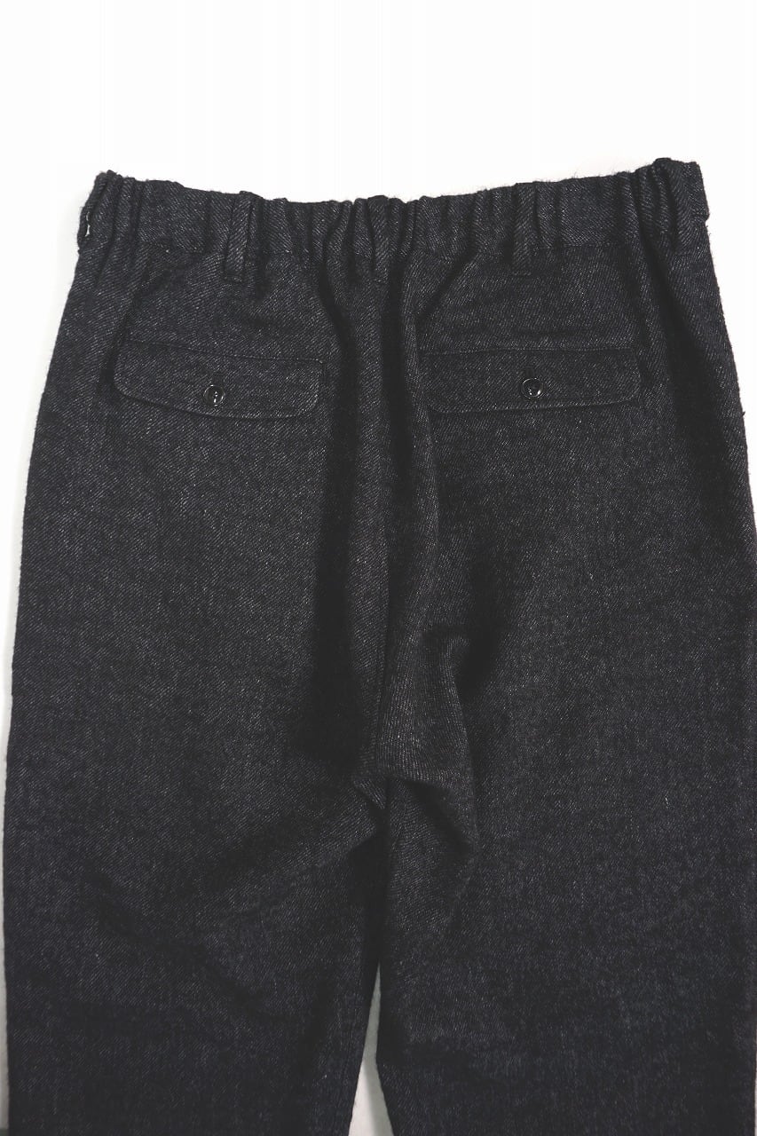 Wool Linen Tweed Trousers