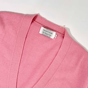 UNITED COLORS OF BENETTON ベネトン ニット カーディガン 50/ピンク レディース