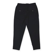 JOURNAL STANDARD ジャーナルスタンダード ウエストゴム ツータック イージーパンツ スラックス 38 /黒 ブラック/レディース