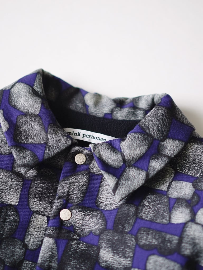 mina perhonen 25AW 〉 kivi / ADA2076PC / navy / 120cm | 世界の子供