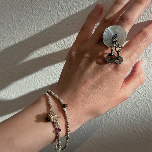 【 Collaborate Item 】chune RING “makanai”｜リング アクセサリー ヴィンテージテイスト雑貨屋