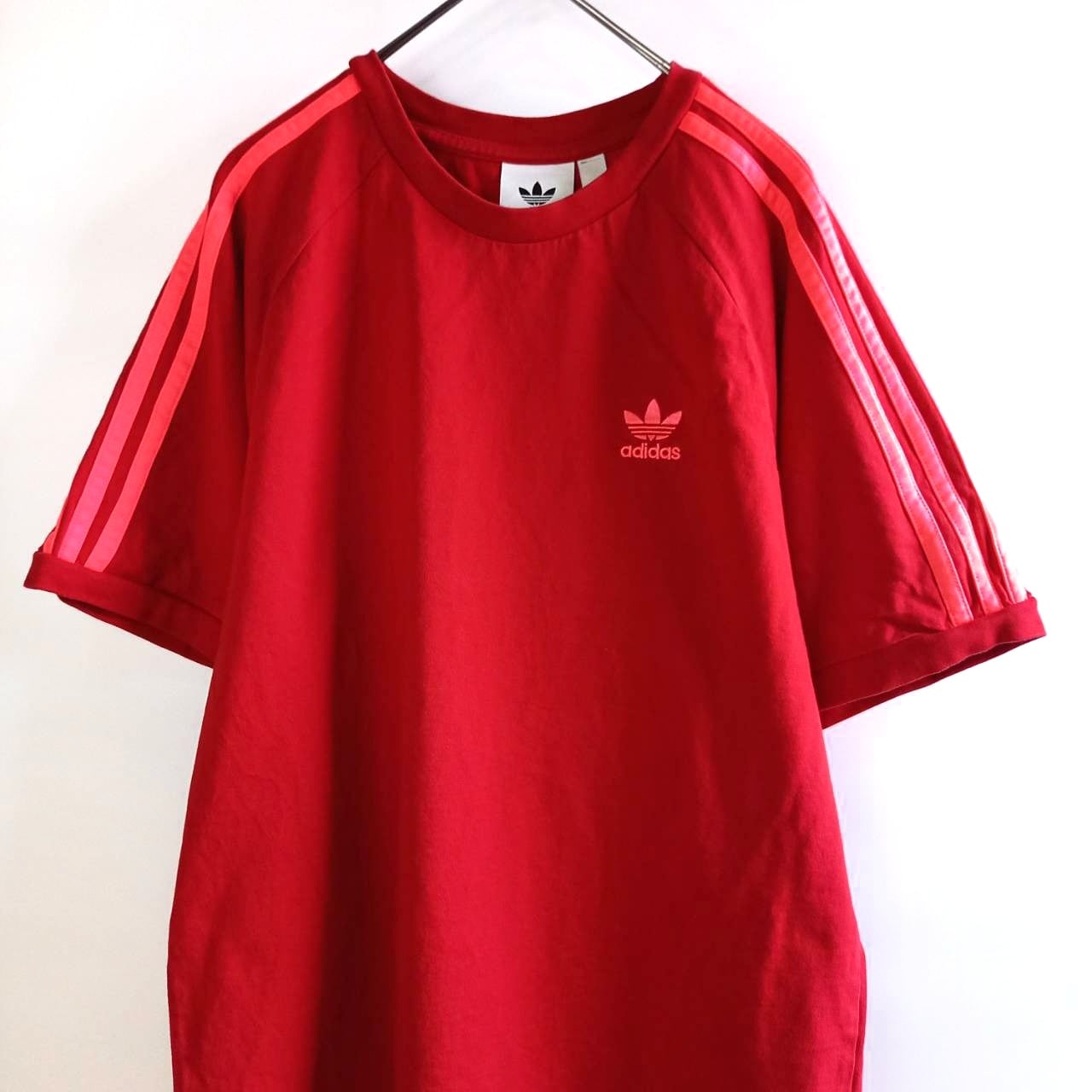 訳あり adidas アディダス 半袖シャツ Lサイズ レッド 2XO 【公式通販】