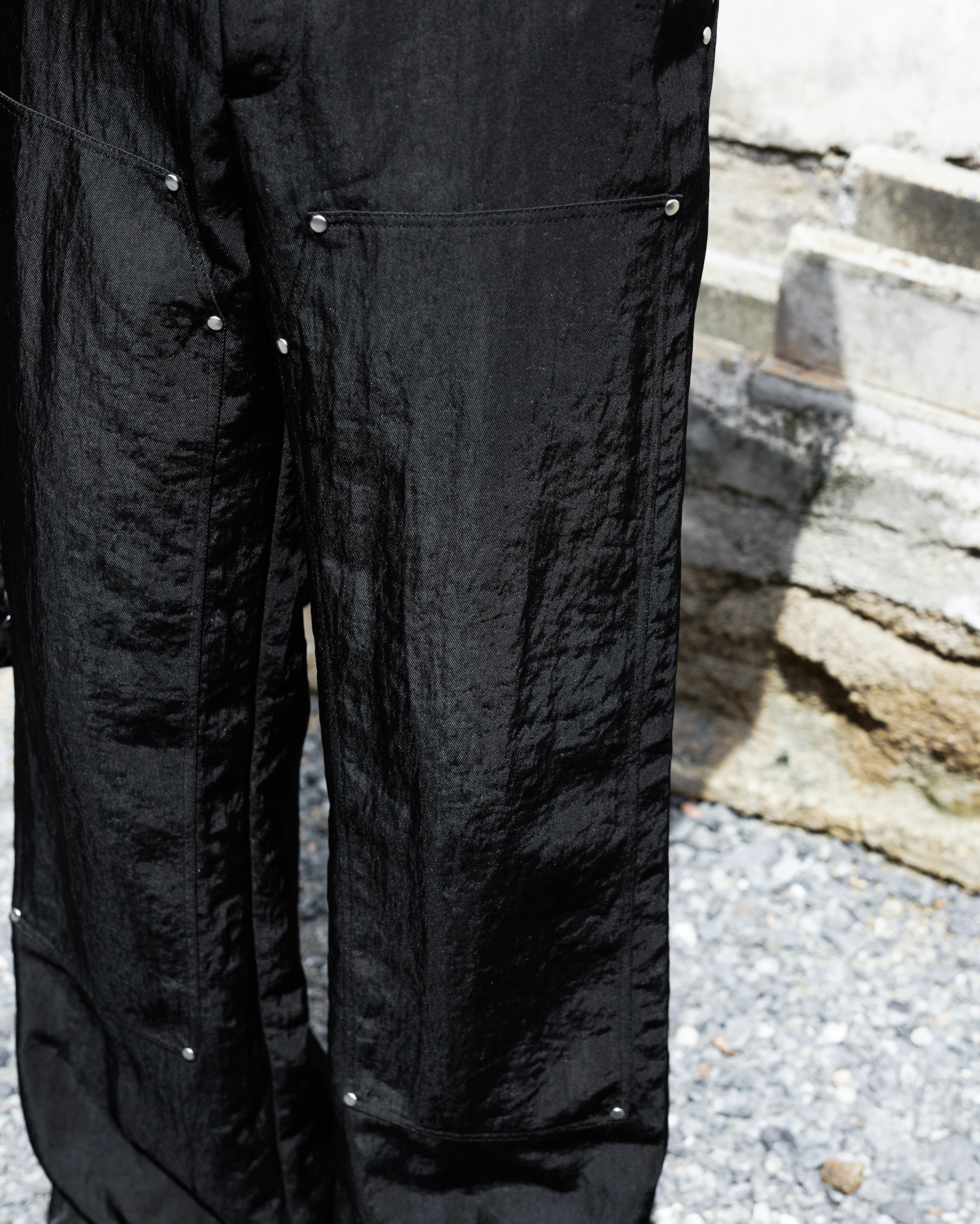 Hype-23 studs nylon trousers | Hype