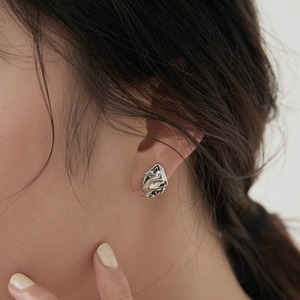 Asymmetry Design Earrings 1083