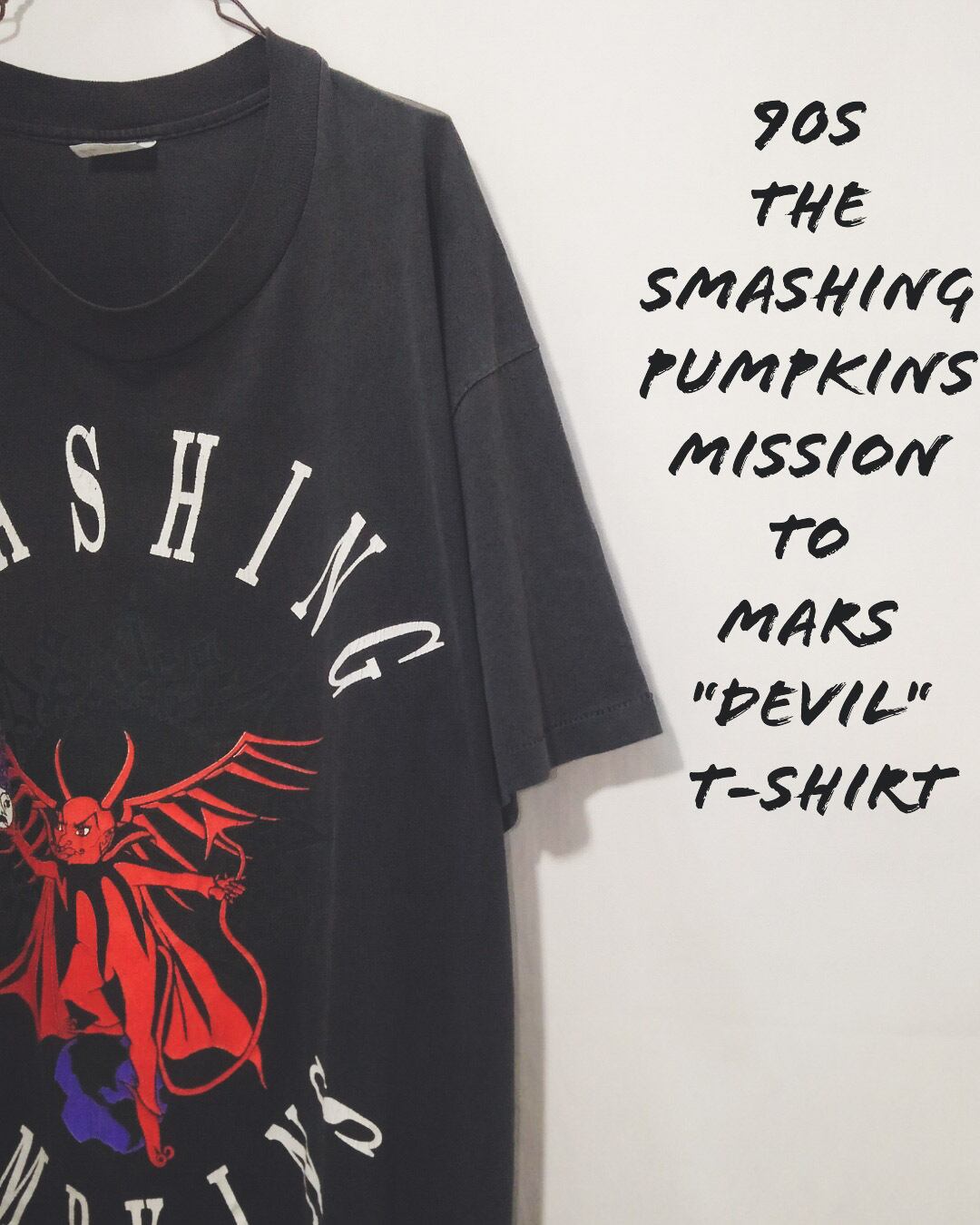 Vintage The Smashing Pumpkins Mission to Mars devil t-shirt Vintage The Smashing Pumpkins Mission to Mars devil t-shirt