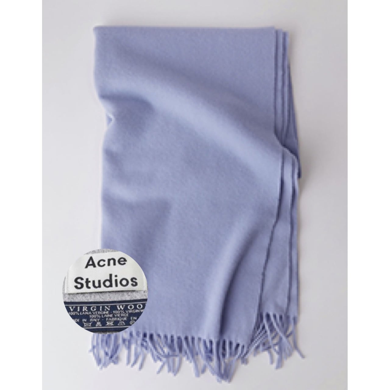 〇[Acne Studios]旧タグ：アクネストゥディオ fringed Scarf オーバー ...