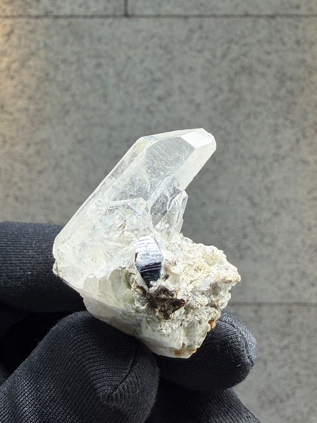 アナテースクリスタル×クォーツ【ML-0144】パキスタン バルチスタン