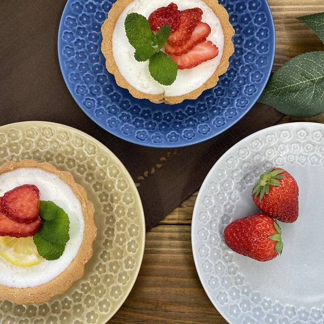 ☆印花 デザート 美濃焼プレート／取り皿