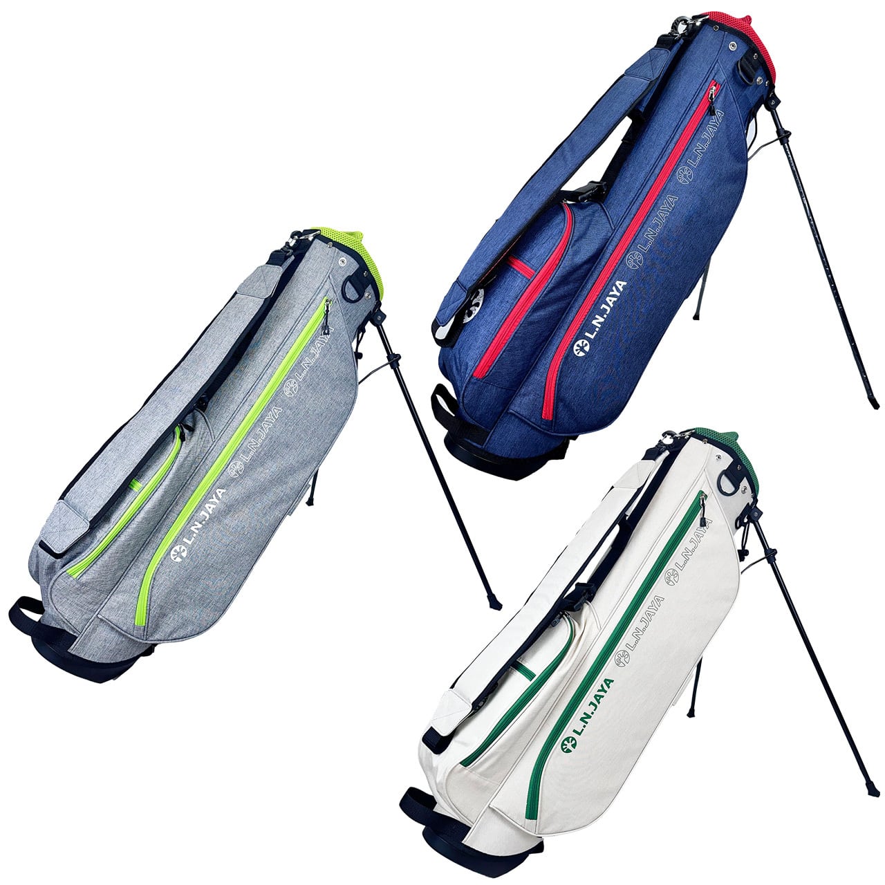 L.N.JAYA 6.5型スタンド式キャディバッグ LNCB-6413