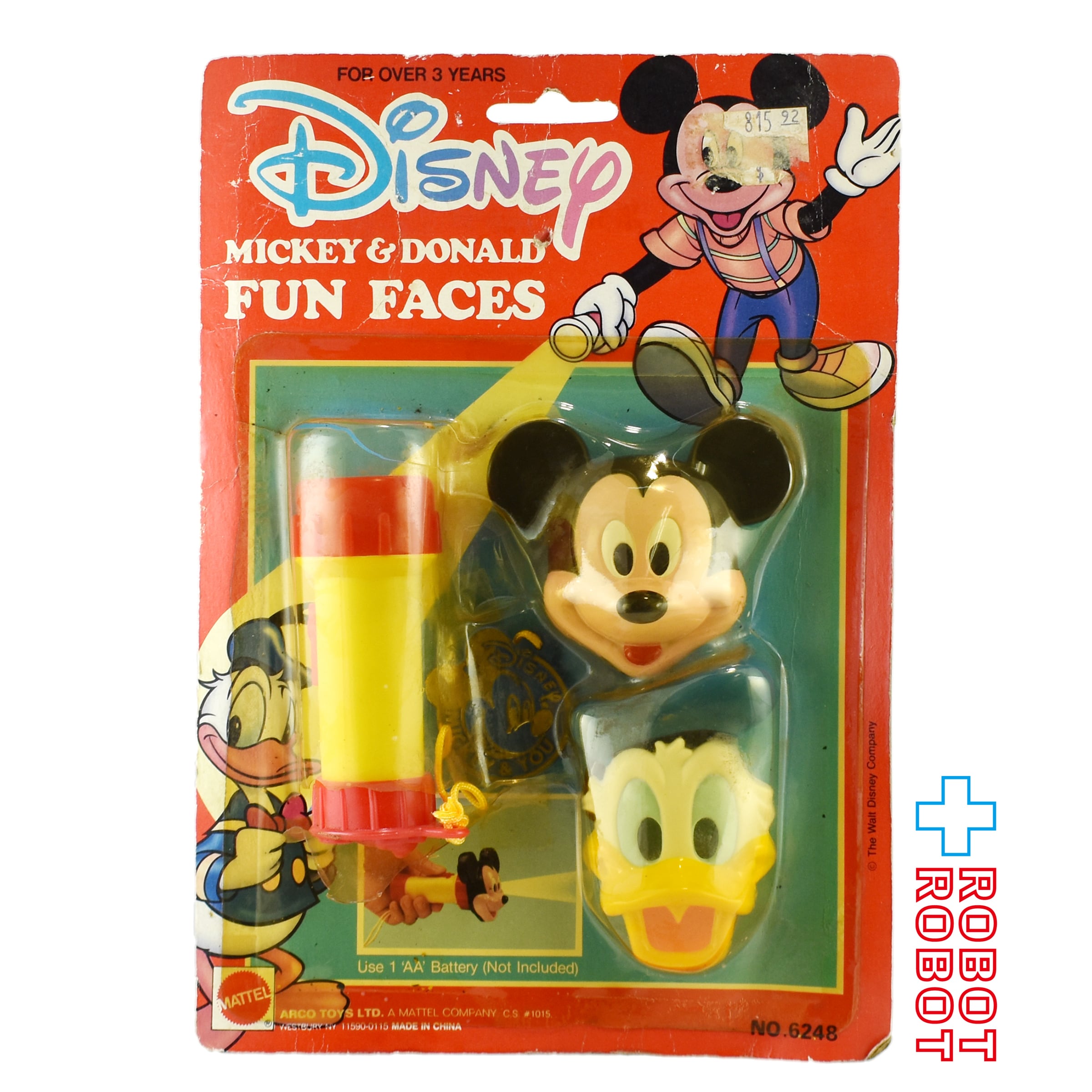 マテル ディズニー ミッキー＆ドナルド ファンフェイス フラッシュ