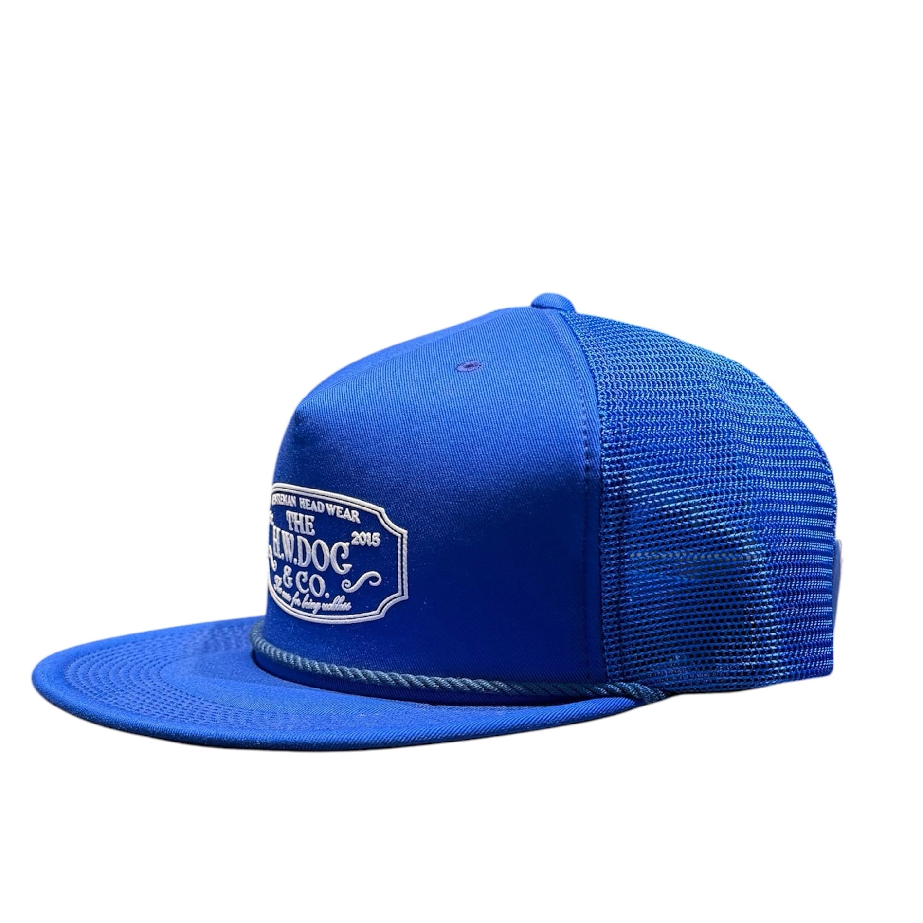 THE H.W.DOG & CO. / MESH TRUCKER CAP Blue | 【FLAGS】メンズ