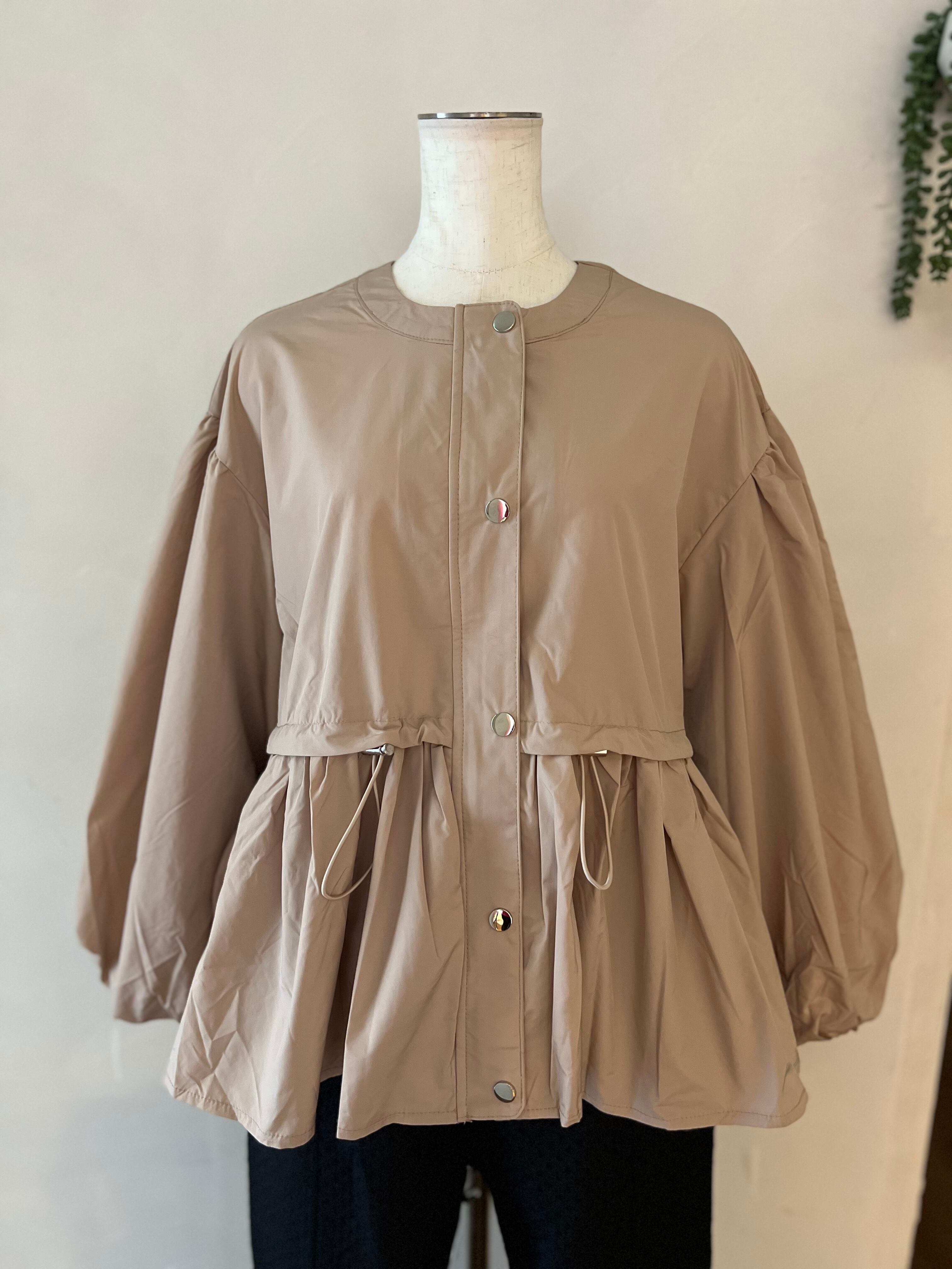 【SELECT】フレアデザインバルーンスリーブジャケット