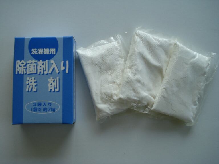 除菌剤入り洗剤(粉末15g×3袋) | 有限会社テクノジャパンECサイト