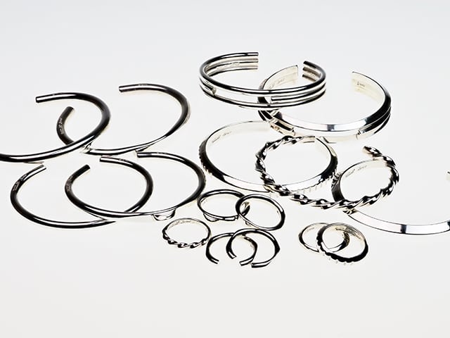 R-026 Round Knock リングM | WAKAN SILVER SMITH online store
