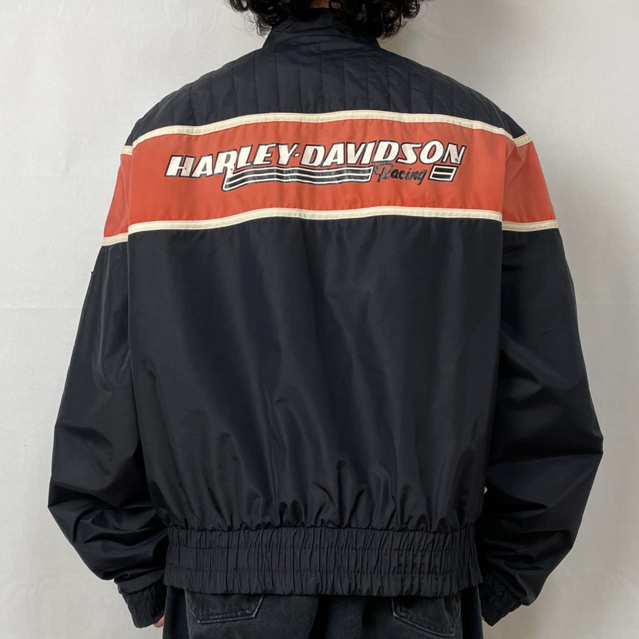 00s USA製 HARLEY-DAVIDSON ナイロンジャケット ハーレーダビッドソン  