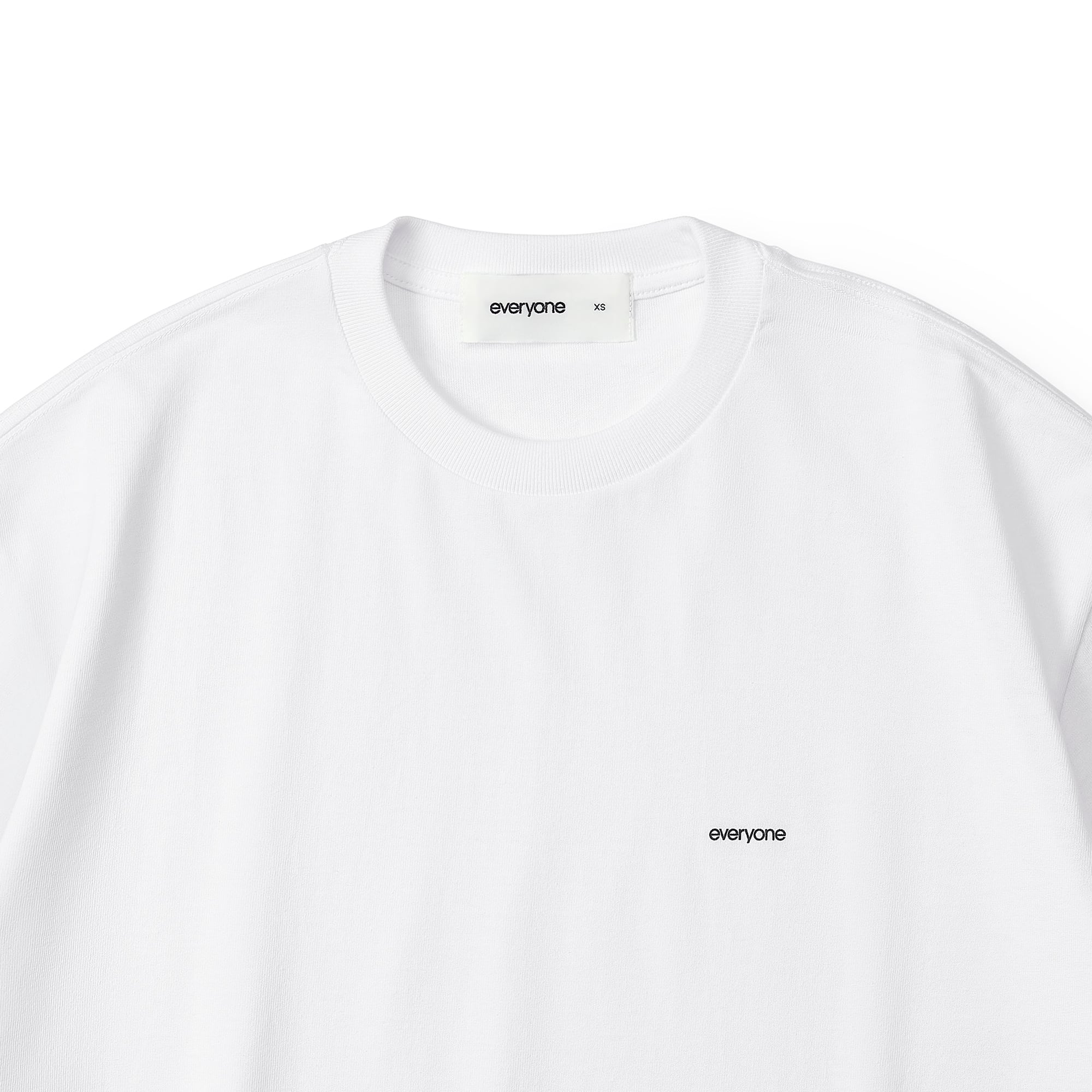 everyone original logo american cotton tee petit (WHITE) | everyone