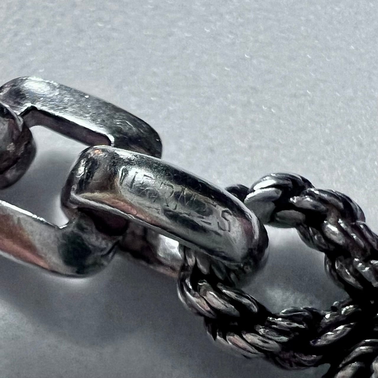 VINTAGE HERMES Douarnenez Bracelet Silver 800 | ヴィンテージ