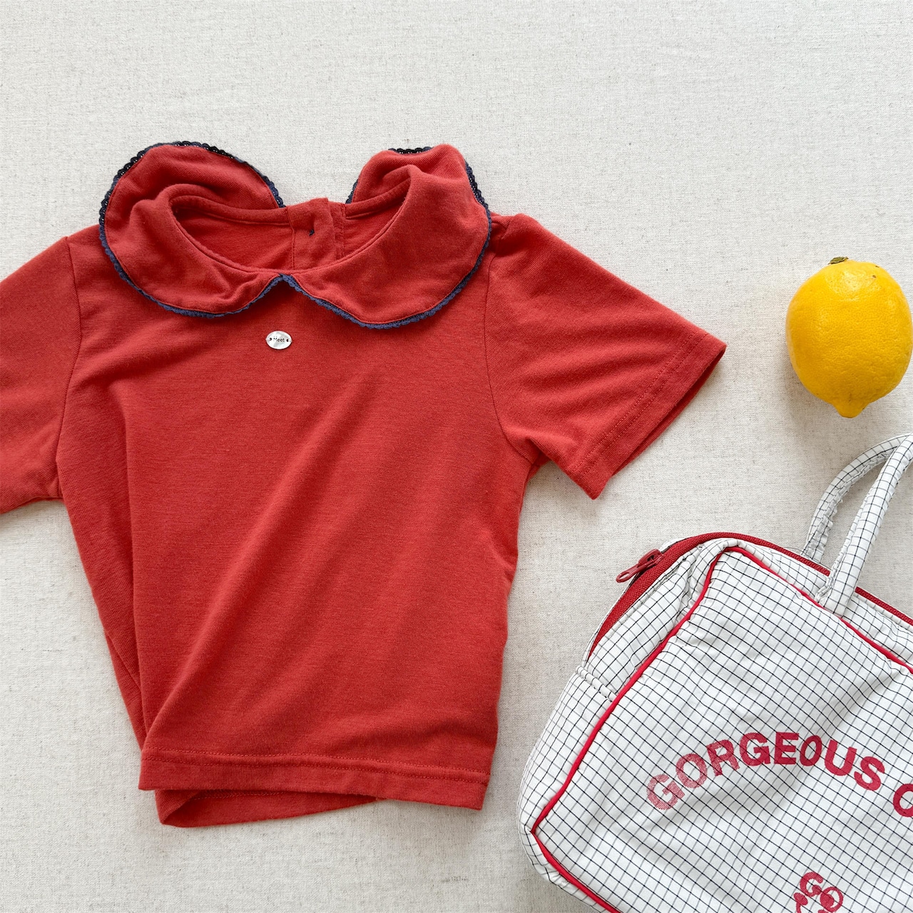 夏レトロカラーTシャツ