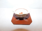 木製四角コースター(5客) wooden Japanese tea six saucers(No28)