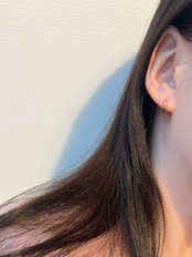 Chibi hoop pierce