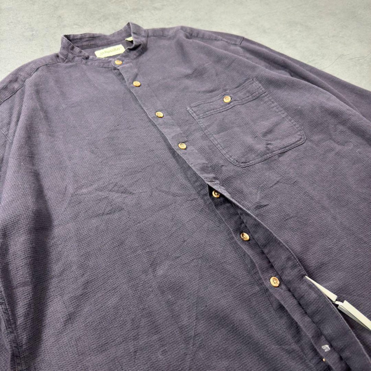 90s ST.JOHN’S BAY thermal shirt XL 古着 - 4