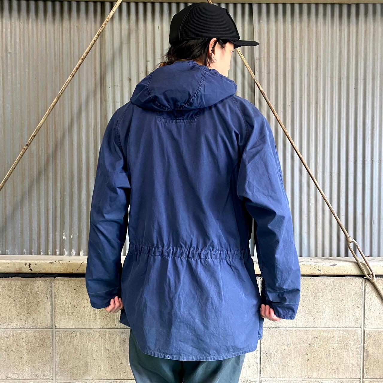70年代 ビンテージ Vitcorin ユーロ アノラックパーカー メンズM 古着 