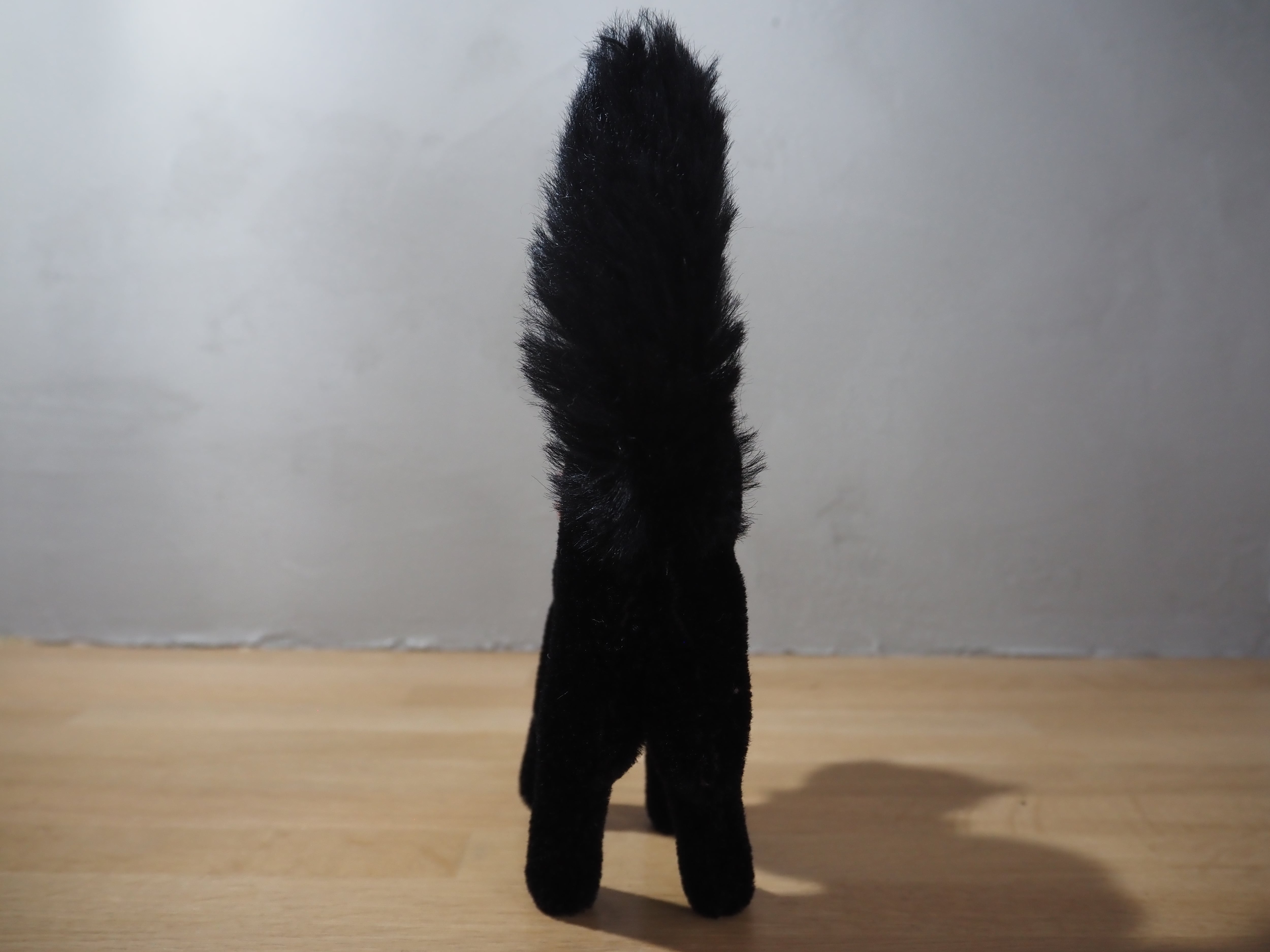 オールド シュタイフ ネコ トムキャット Steiff Black Tom Cat 14cm