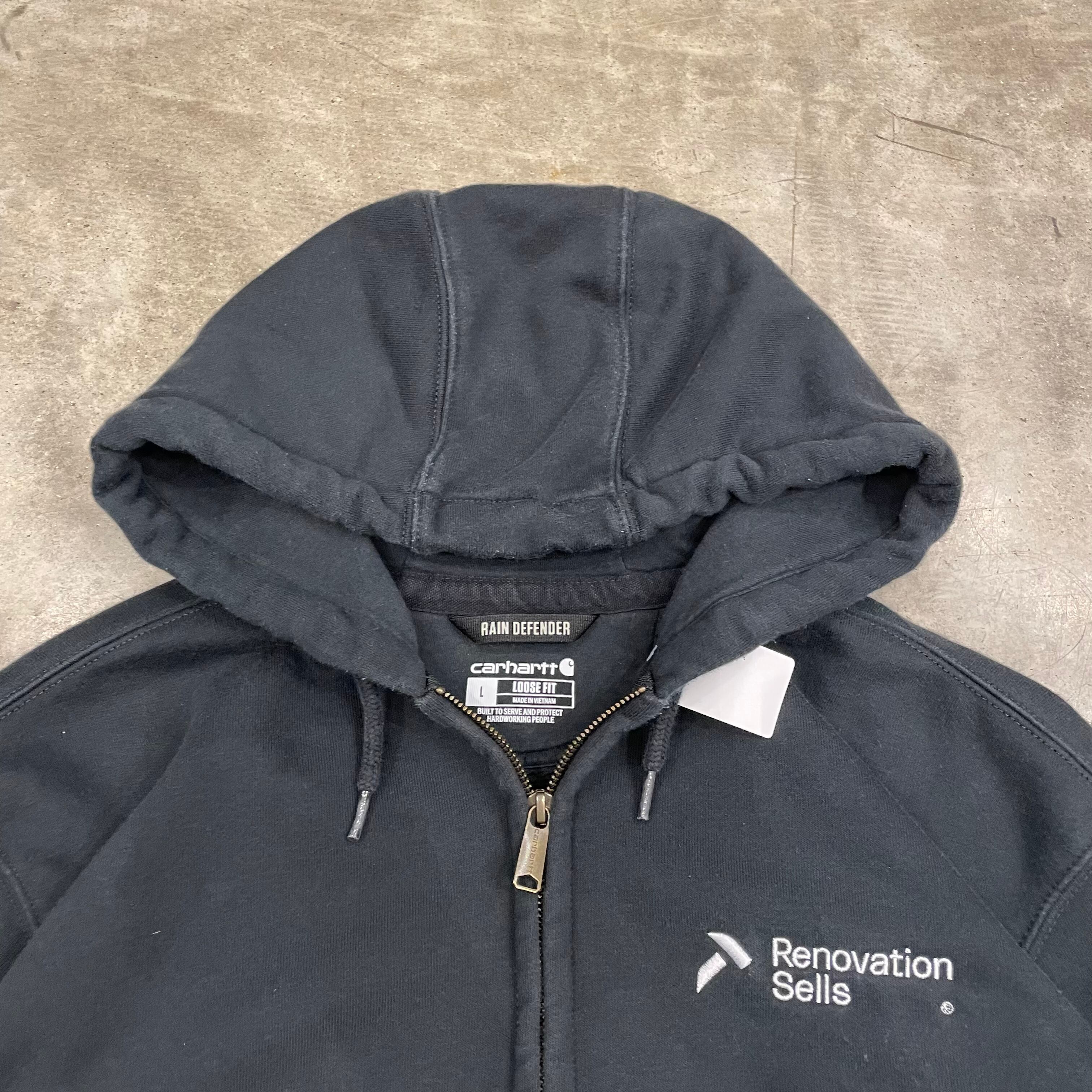 カーハートジップパーカー carhartt - フェード抜群 carhartt ジップ