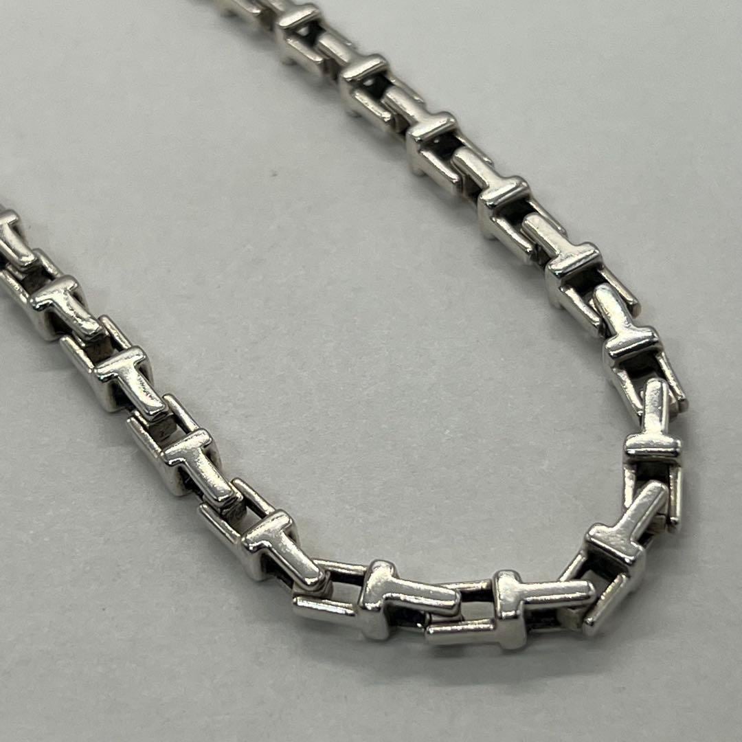 ティファニー TIFFANY Tナローチェーン ネックレス AG925