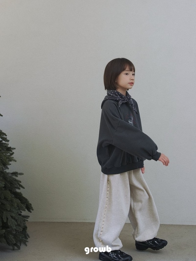 【予約商品】growb / Stud jogger